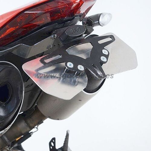 R&G Soporte Matrícula "Tail Tidy" - Ducati Hypermotard 950 2019-2020 (no compatible con escape Termignoni RHS)