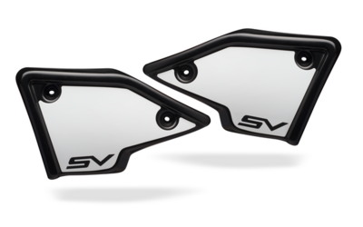 Placa portanúmero lateral SUZUKI SV