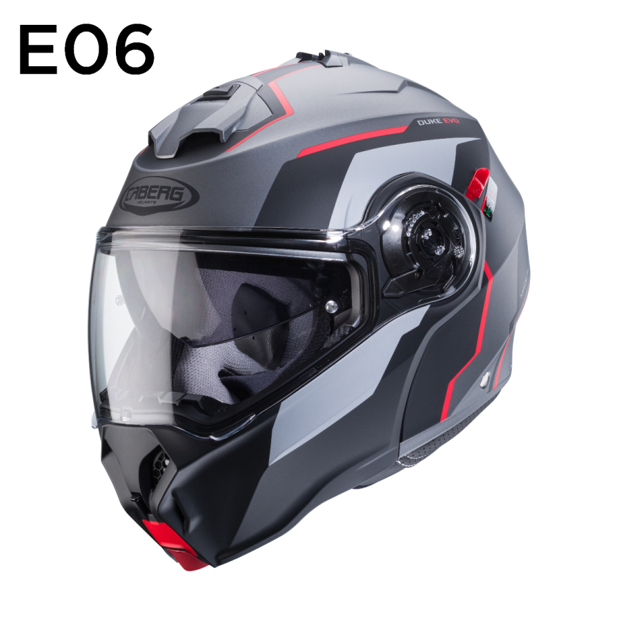 CABERG DUKE EVO MOVE MATT GUN METAL/BLACK/RED