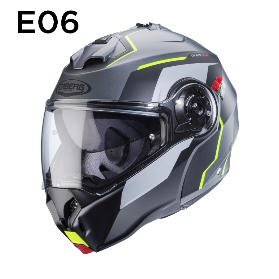 CABERG DUKE EVO MOVE MATT GUN METAL/BLACK/YELLOW FLUO