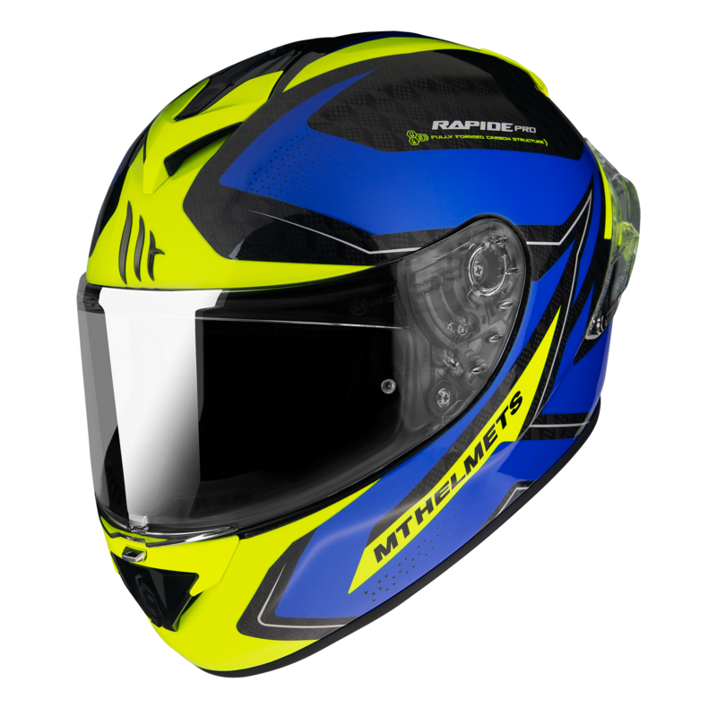 MT Helmet RAPIDE PRO MASTER A7 GLOSS BLUE