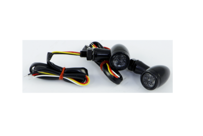 Intermitentes LED Bullet Turn Signal Lights with Rings Intermitentes LED Bullet Turn Signal Lights with Rings