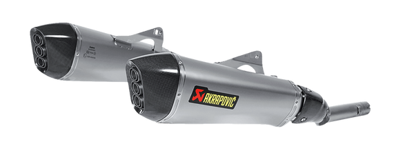 Silenciador doble AKRAPOVIC
MUFFLERS TI/CF BMW K1600GT HOMOLOGADO