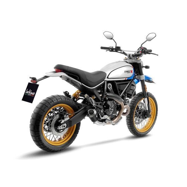 Silenciador Slip-On LV-10 - carbono inoxidable Ducati Scrambler Desert Sled 21-23