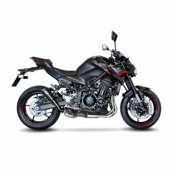 Silenciador Slip-On LV-10 - carbono Kawasaki FB KAWASAKI Homologado