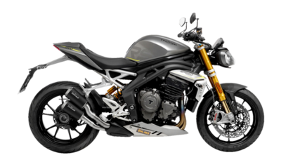 Silenciador Slip-On LV-10 - Triumph SPEED TRIPLE 1200 Negro Homologado