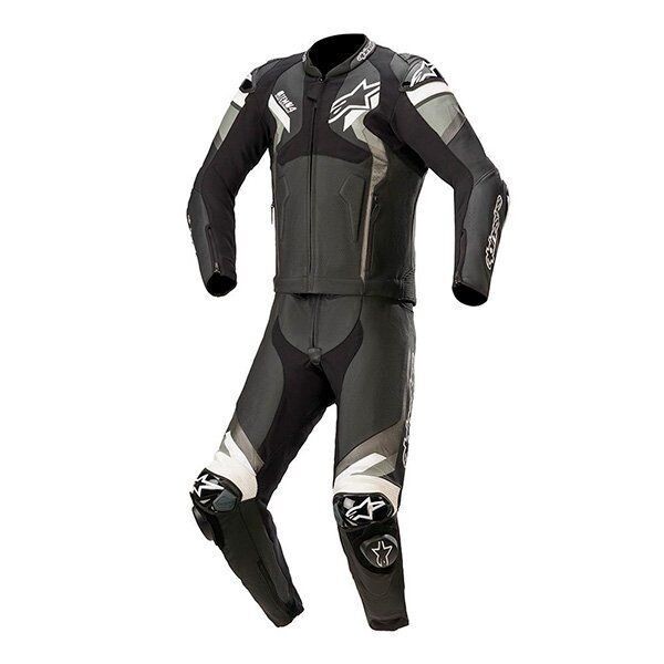 ALPINESTARS  ATEM V4 NEGRO GRIS BLANCO 2PC