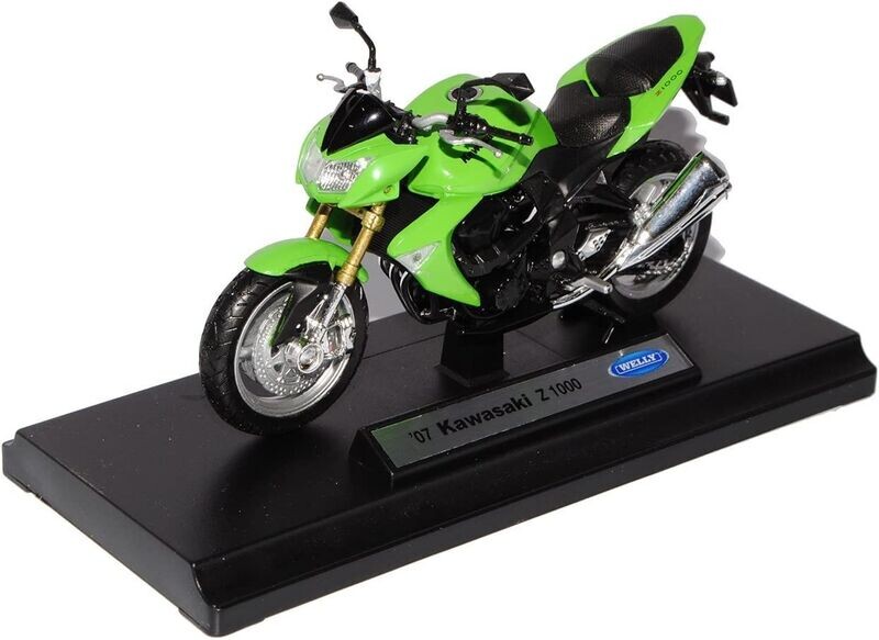 Moto KAWASAKI Z1000 vert 1/18