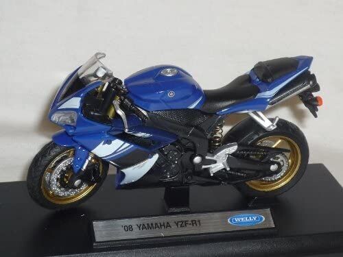 Yamaha YZF-r1 YZF R 1 R1 Azul 2008 1/18