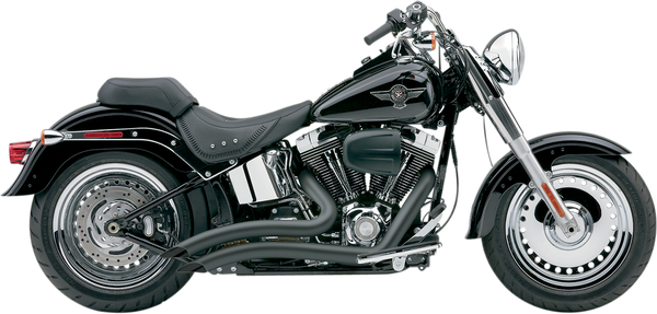 Sistema de escape Speedster Swept corto Cobra EXHAUST SPD SH SW ST12-17 BLACK