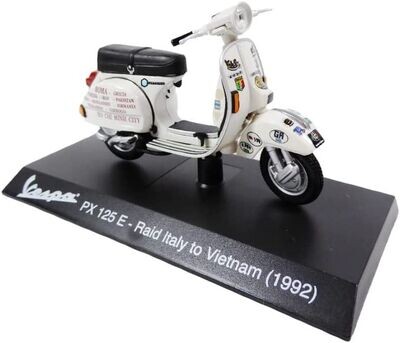 Piaggio Vespa PX 125E Blanco - Raid Italia a Vietnam - 1992