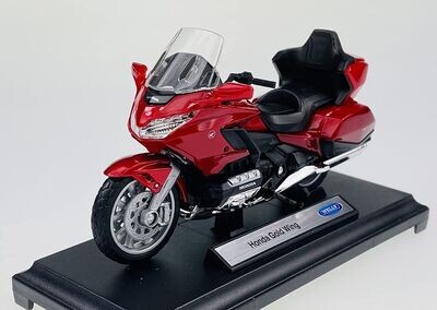 Honda Goldwing Gold Wing Rojo 1/18 Honda Goldwing Gold Wing Rojo 1/18