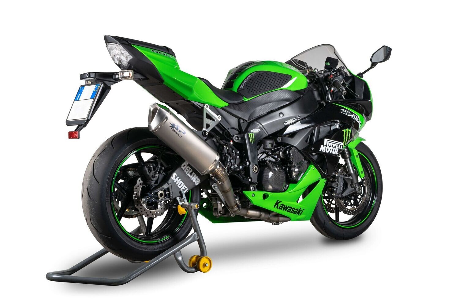 Spark Sistemas de escape completos Force Titanio Kawasaki ZX-6R FS SPARK EXH ZX-6R FS FORCE TIT