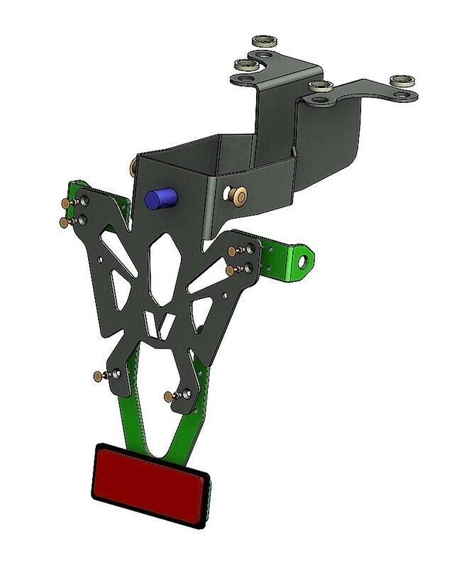 Portamatriculas para Suzuki GSR 750