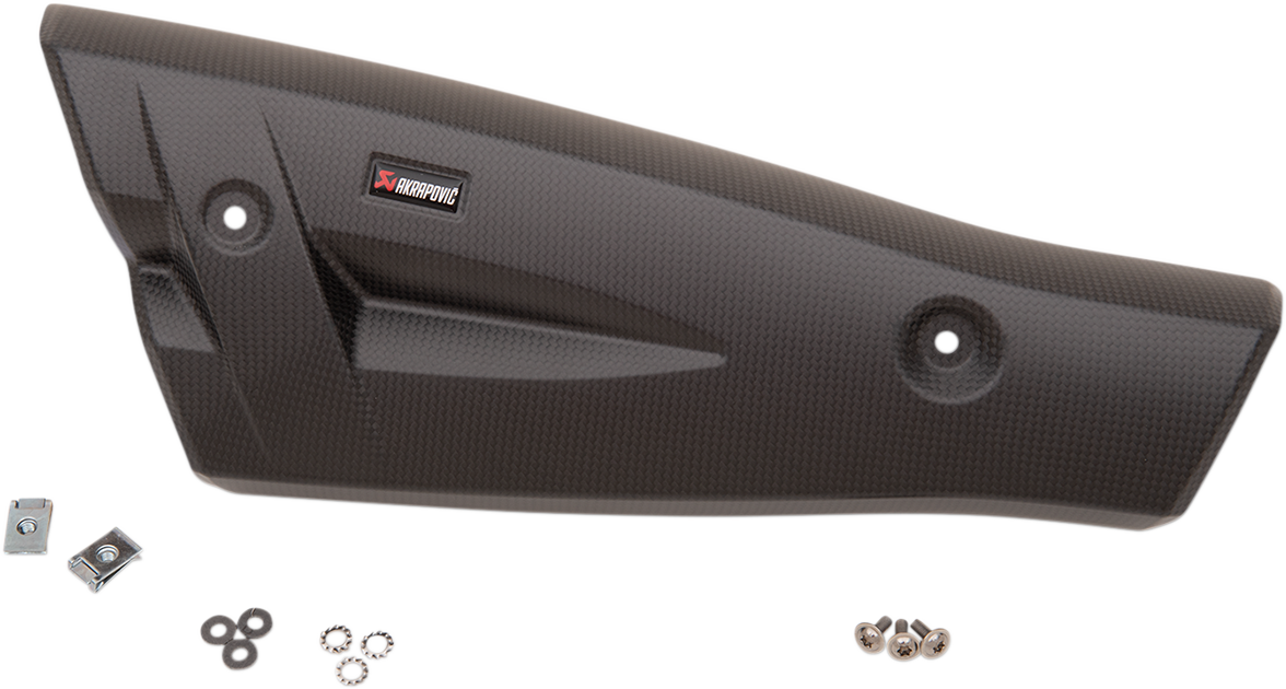 Protector de calor de fibra de carbono Honda Monkey Akrapovic