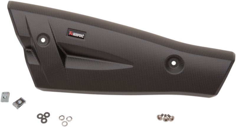 Protector de calor de fibra de carbono Honda Monkey Akrapovic