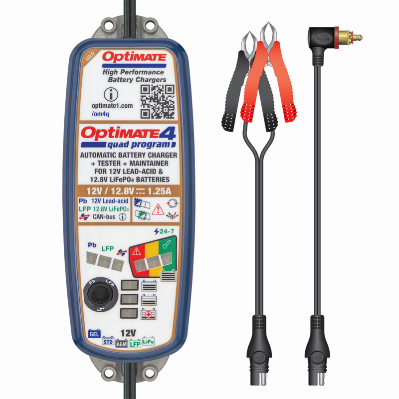 Cargador OptiMate 4 Quad Program Premium Edition