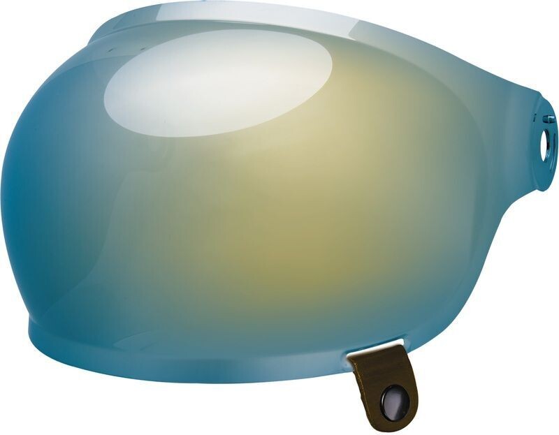 PANTALLA BURBUJA CINTA MARRÓN BELL BULLITT DORADO OSCURO IRIDISCENTE