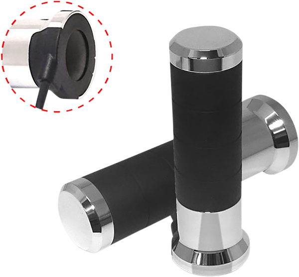 Puños calefactables KOSO NORTH AMERICA HEATED GRIP TITAN CH 7/ 8
