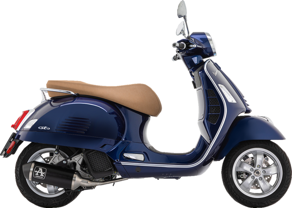 Escape Urban Dark Aluminium Full Exhaust System ARROW
MUFFLER URBAN VESPA BK/BK GTS 125 IGET ABS