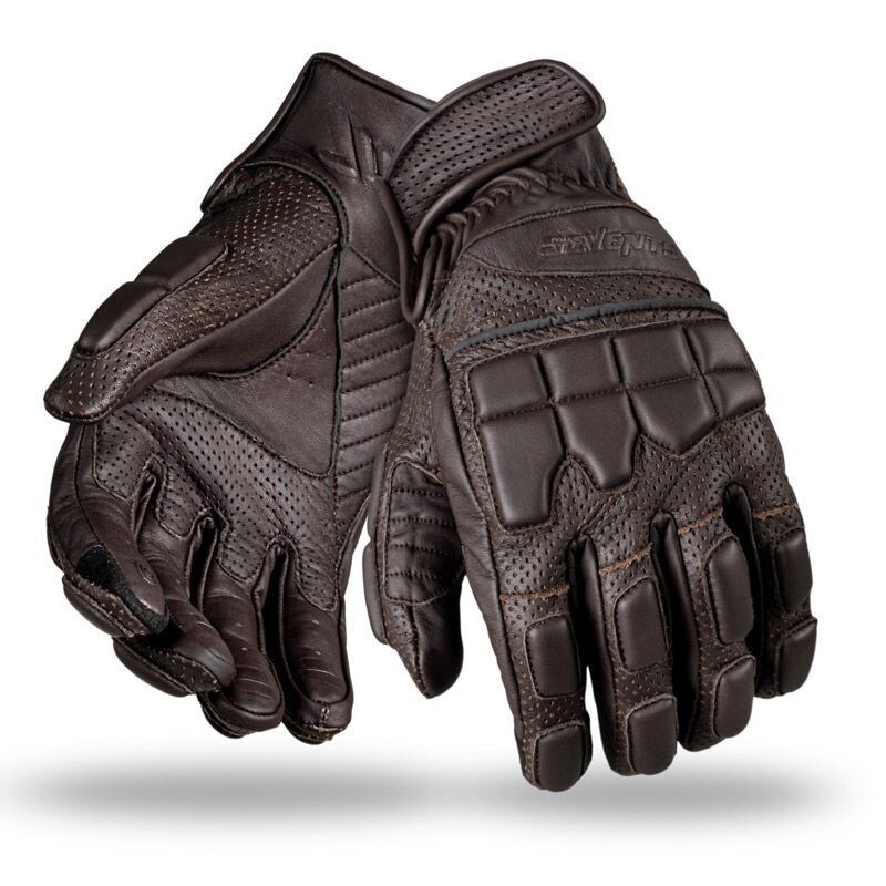 Guantes Hombre verano Seventy  N58 SD marrón