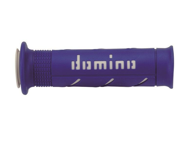 Puños racing DOMINO super soft 126mm azul/blanco A25041C4648