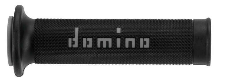 Puños racing DOMINO 126mm negro/gris A01041C5240