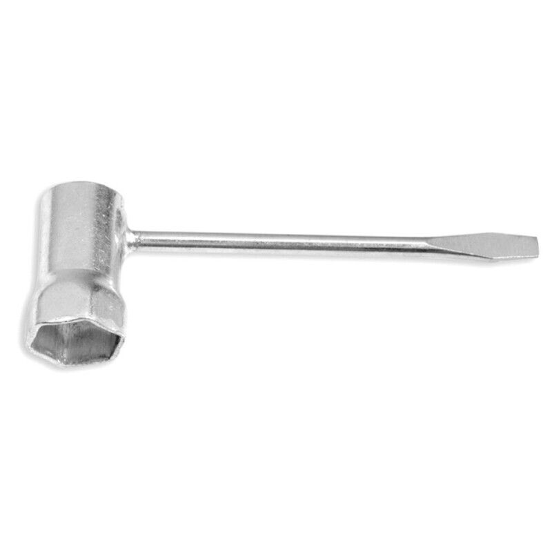 Llave de bujía con destornillador