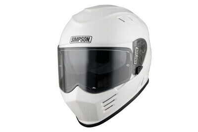 Simpson Venom Tanto Full Face Helmet Blanco