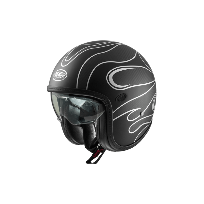 Cascos Premier Vintage Platinum ED. Carbono FR Plata Cromada BM