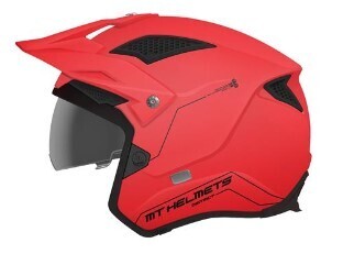 DISTRICT SV S SOLID A5 MATT RED