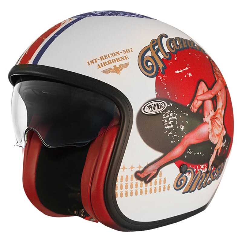 Cascos Premier Vintage Evo Pin Up 8 BM
