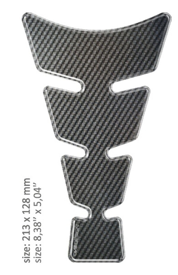 Almohadilla para depósito blanda en resina ONEDESIGN
TANK UNIVERSAL CARBON