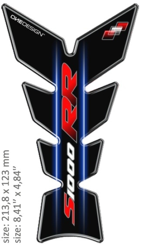 Almohadilla para depósito blanda en resina ONEDESIGN
TANK MOON BMW S1000RR