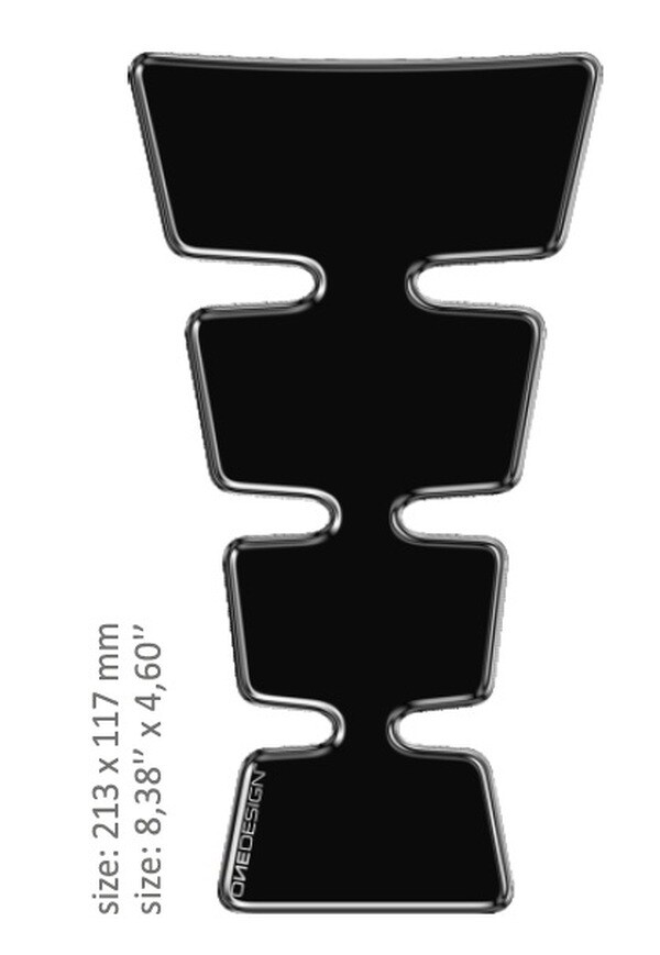 Almohadilla para depósito blanda en resina ONEDESIGN
TANK PAD UNI BLACK