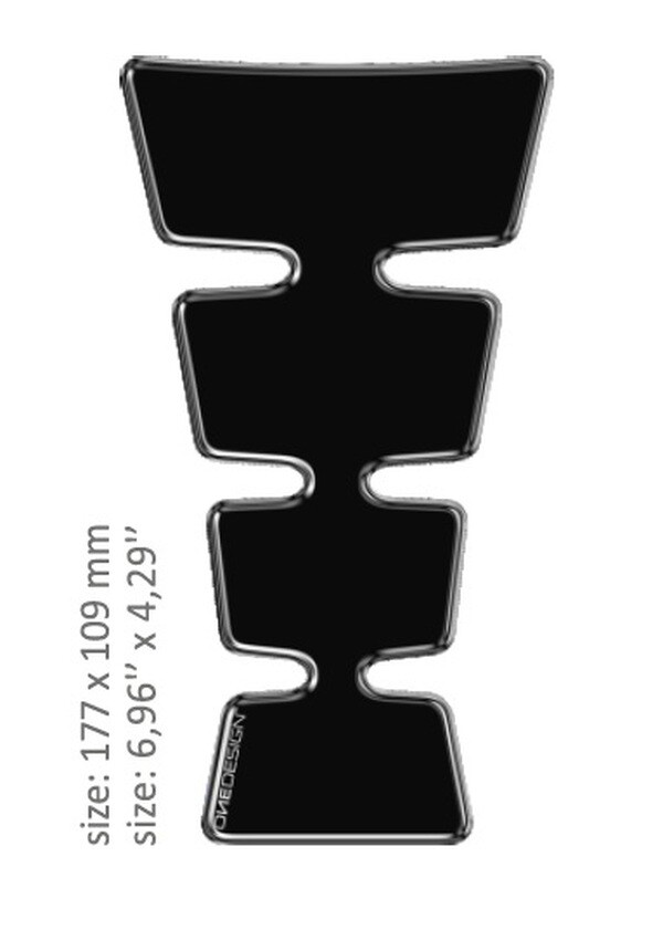 Almohadilla para depósito blanda en resina ONEDESIGN
TANK PAD UNI BLACK