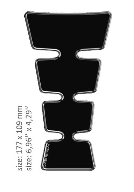 Almohadilla para depósito blanda en resina ONEDESIGN
TANK PAD UNI BLACK