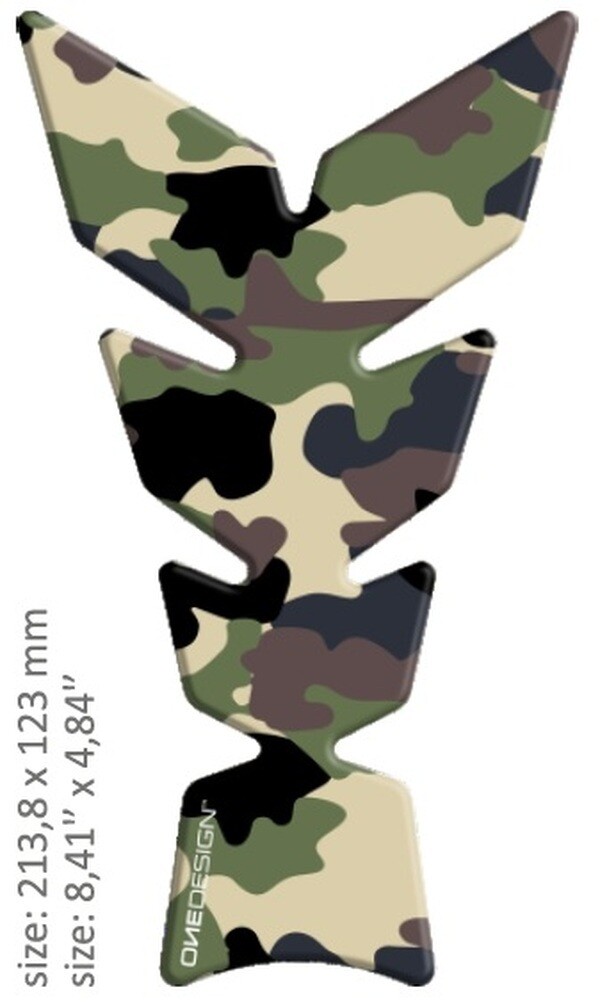 Almohadilla para depósito blanda en resina ONEDESIGN
TANK MOON SLIM CAMUFLAJE