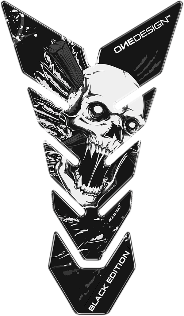 Almohadilla para depósito blanda en resina ONEDESIGN
TANK MOON SKULL6