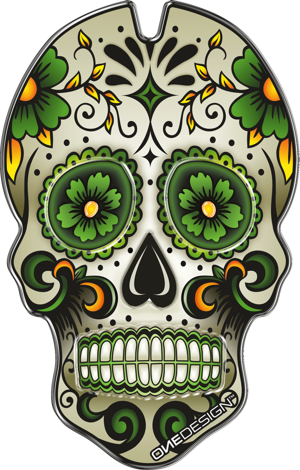 Almohadilla para depósito blanda en resina ONEDESIGN
TANK SKULL
