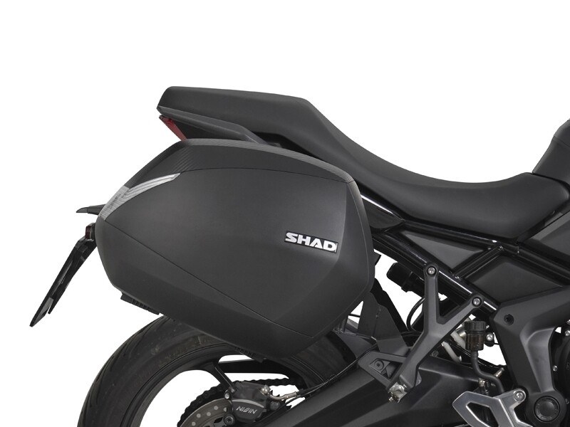 Fijaciones laterales SHAD 3P System - Triumph Tiger 660 Sport