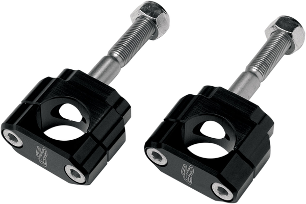 Abrazadera de manillar para montaje con conos de goma RENTHAL
BAR MOUNTS 28,6 SUZ OFFSET 0MM