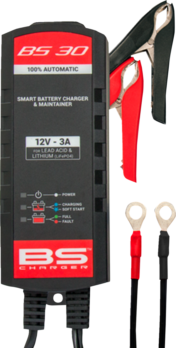 Cargador BS BATTERY
CHARGER BS30 12V 3A