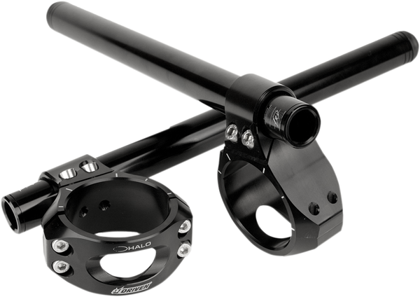 Semimanillar DRIVEN RACING
CLIP ON HALO 50MM BLK