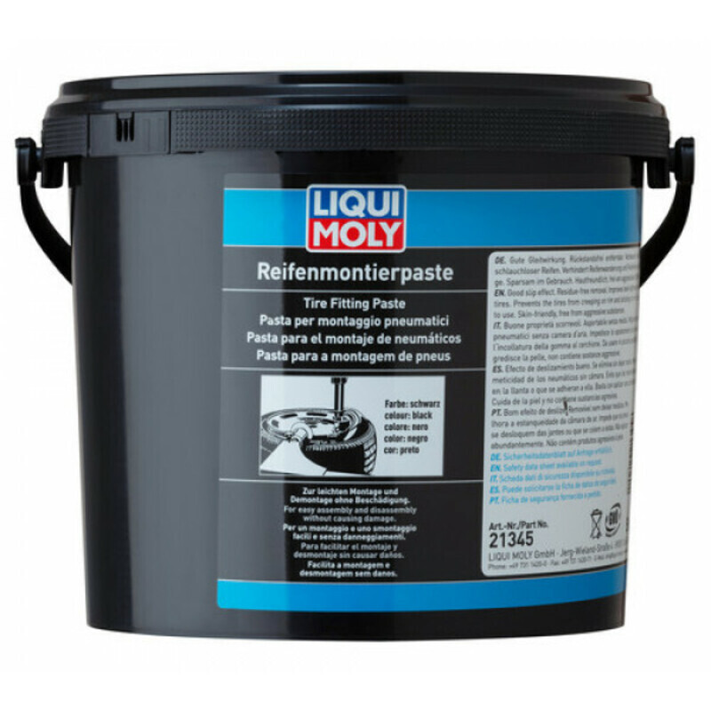 Pasta de montaje de neumáticos negra Liqui Moly 5kg