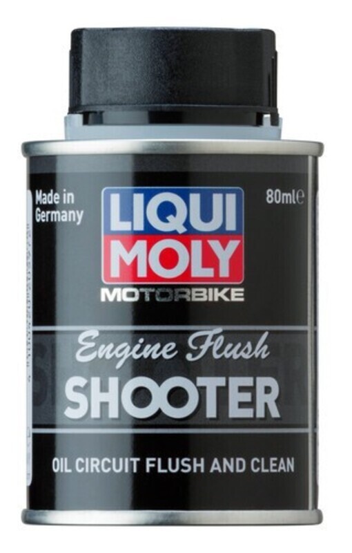Aditivo de aceite eliminador de residuos LIQUI MOLY Motorbike Engine Flush Shooter - 80ml