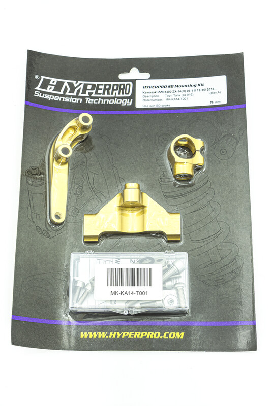 Kits de montaje de amortiguadores de dirección HYPERPRO
DMP MNT KAW ZZR1400 06-