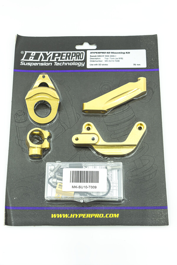 Kits de montaje de amortiguadores de dirección HYPERPRO
DMP MNT SUZ GSX-R1000 09-11