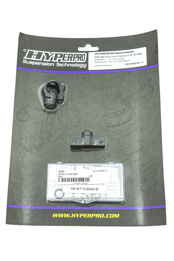 Kits de montaje de amortiguadores de dirección HYPERPRO
DMP MNT KTM DUKE 1290 R