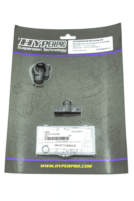 Kits de montaje de amortiguadores de dirección HYPERPRO
DMP MNT KTM DUKE 1290 R